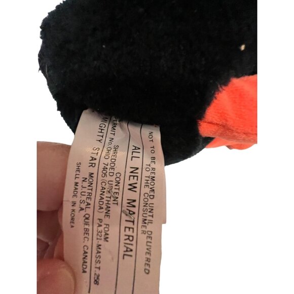 Vintage Warner Bros Daffy Duck Large Plush Vintage Mighty Star Posable Legs - Picture 7 of 9